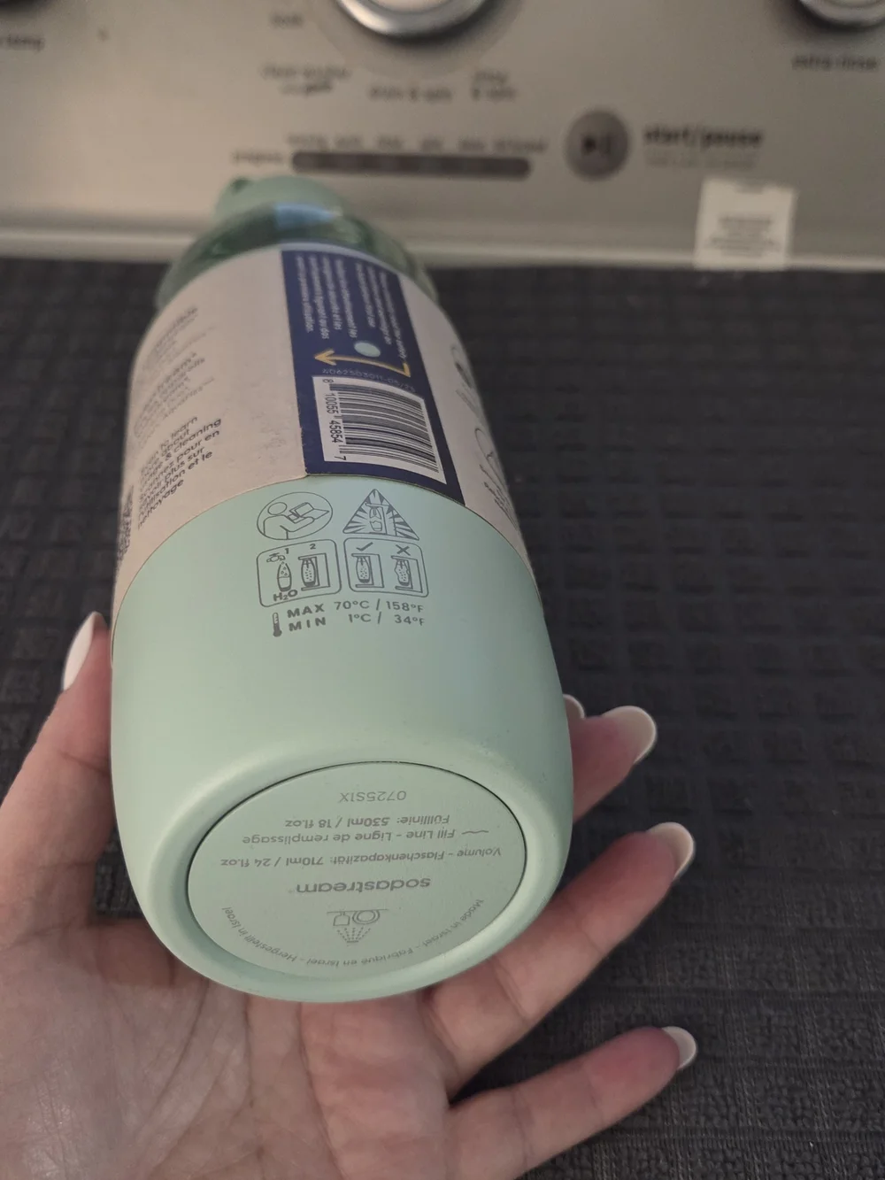 Fizz & Go Carbonating Bottle - Mint Green